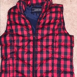 Women’s land end vest